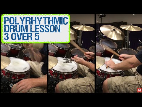 Polyrhythmic Drum Lesson: 3 Over 5 Groove