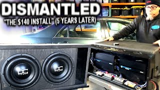 The $140 Sound System With Wireless Magnetic 🧲 Quick Release Sub Box 🔊🔊 Dismantled After 5 Years