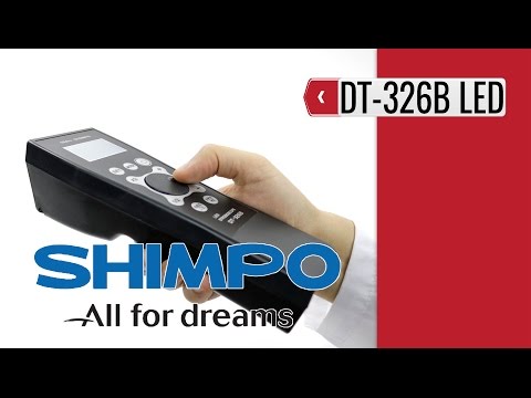SHIMPO DT-326B LED - Phase Shifting Stroboscope (product video presentation)