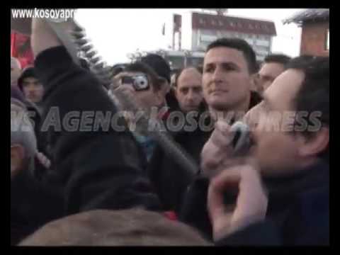 Vetevendosje protesta Besian 14-01-12
