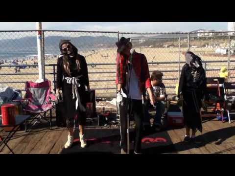 The Cristeas performing Thriller