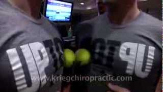 preview picture of video 'Tennis Ball Rolling Exercises for Chest - Missoula Chiropractor Krieg Tip'