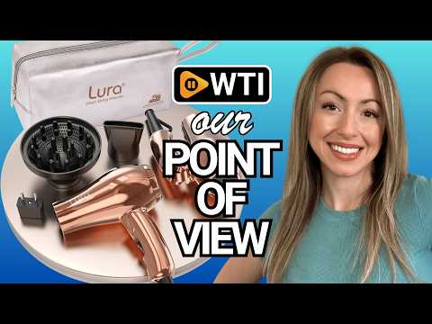LURA Dual Voltage Travel Hair Dryer with Diffuser - WTI product video review