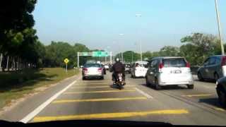 preview picture of video 'BANGI Interchange accident.'