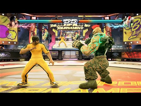 Marshall Law vs Jack-7 (Hardest AI) - Tekken 7 Arcade