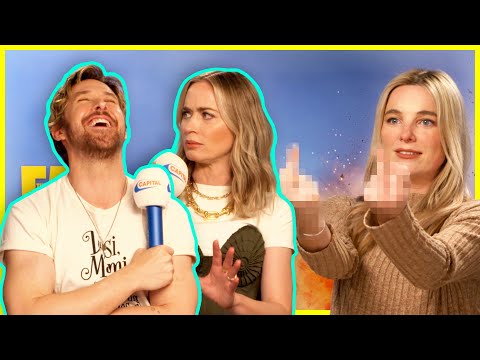 Ryan Gosling being ULTIMATE Ryan Gosling as he roasts Emily Blunt | The Fall Guy interview