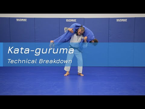 Kata-guruma - Technical Breakdown — judo technique demonstration