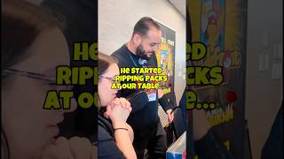 ROLLERCOASTER of emotions WHENEVER this happens 🎢 🤯 #vendorpov #packopenning #pokemoncards