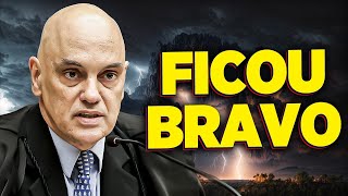 ALEXANDRE de MORAES ficou IRADO com LIMITAÇÃO dos PODERES!