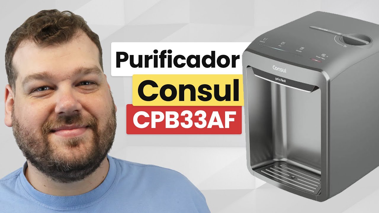 CLASSE A em Retenção de Partículas! PURIFICADOR DE ÁGUA Consul CPB33AF