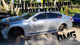 Fixing My Fuel Pump On My 2006 Lexus Gs300