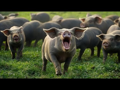 Unbelievable! The Most Expensive Pigs In The World Are Raised This Way 🐖💰 | Pigs Farming