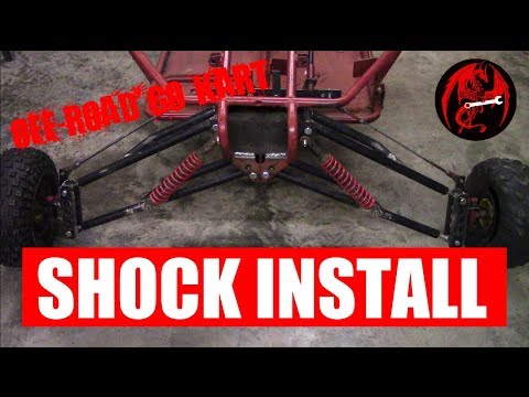 Yerf Dog Off Road Go Kart Suspension Build, SHOCKS