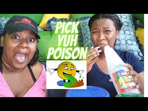 PICK YUH POISON CHALLENGE |FT *Chilling with Neeka* + EPIC reactions RAW & UNCUT ‼😂
