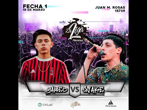 Yared vs Snake / Fecha 1 La Liga freestyle 2023