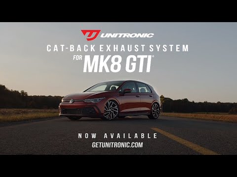Unitronic MK8 GTI Cat-Back Exhaust System