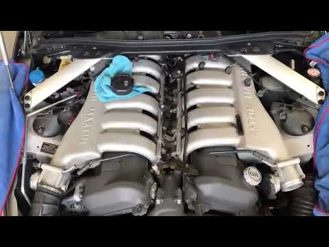 Aston Martin DB9 V12 spark plugs and ignition coils change