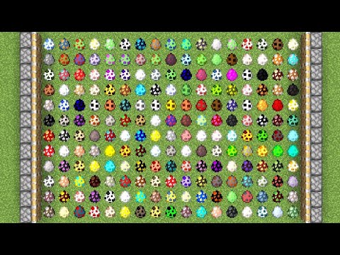 x1000 minecraft spawn eggs combined = ???