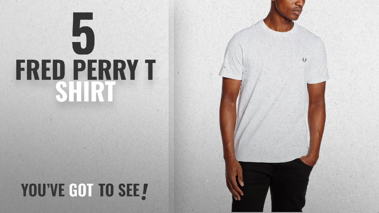Top 10 Fred Perry T Shirt [2018]: Fred Perry Men's Crew Neck T-Shirt