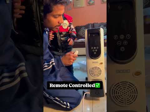 Finally an OFR (Oil Filled Radiator) for Winters ⛄️ #review #ofr #oilfilledradiator #heater