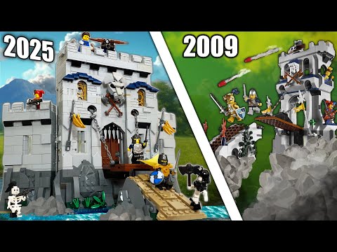 I Rebuilt a LEGO Castle Set...