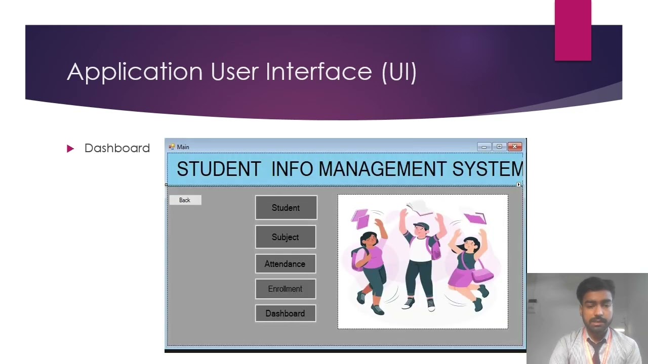 student database management system ppt