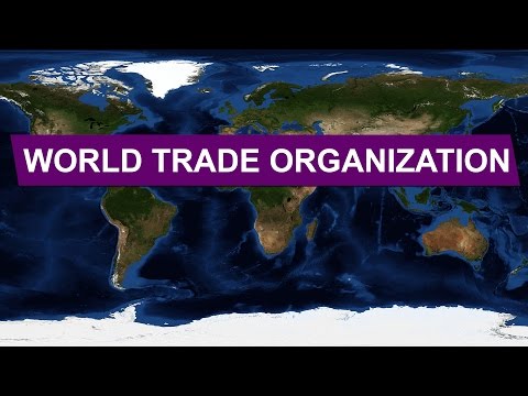 A Organização Mundial do Comércio (OMC) • Explicada com mapas
