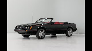 Video Thumbnail for 1983 Ford Mustang GLX Convertible