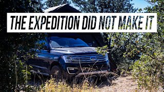 Ford Expedition Off-road took a  Beating!
