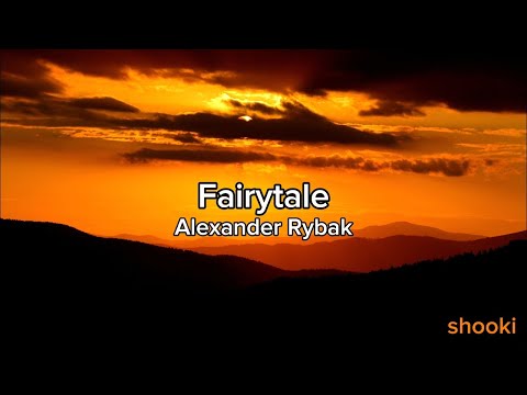 Alexander Rybak - Fairytale (Lyrics)