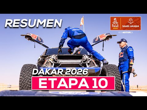 Sainz pierde sus opciones y Roma se aleja de la victoria - Resumen Etapa 10 Dakar 2026| SoyMotor.com