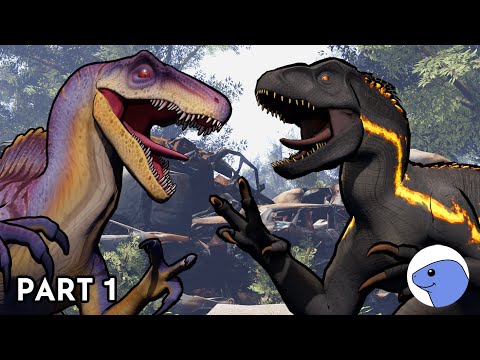 Indoraptor vs Spinoraptor | Animation (Part 1)