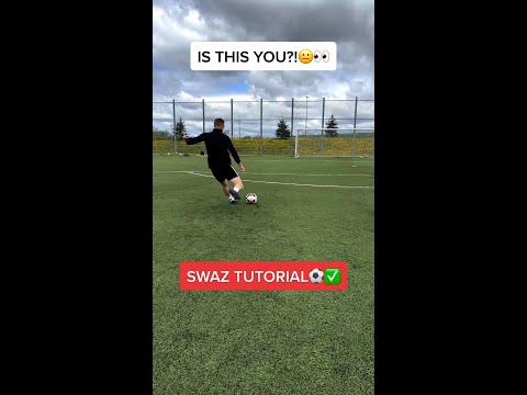 How To Shoot Like Roberto Carlos (Swaz Tutorial)⚽️🤯