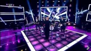 Robbie Williams - &quot;Candy&quot; live at The Voice of Denmark (2012-11-10)