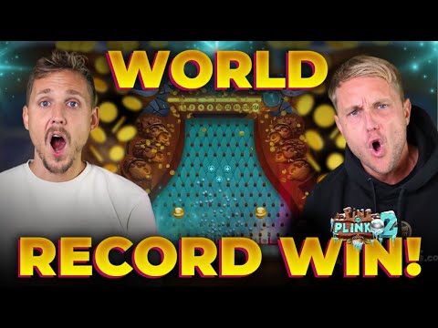 WORLD RECORD WIN ON PINE OF PLINKO 2? (INSANE WIN WITH MAX BALLS) 🔵🔥