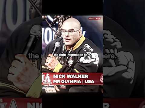 Nick Walker ended the fight #viral #shorts #mrolympia2025