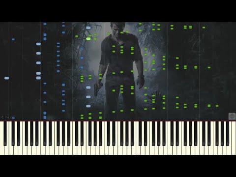 Uncharted 4 - Nate's Theme - Piano tutorial (Synthesia)