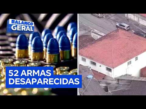 Polícia de São Paulo investiga sumiço de 52 armas em delegacia de Itapecerica da Serra (SP)
