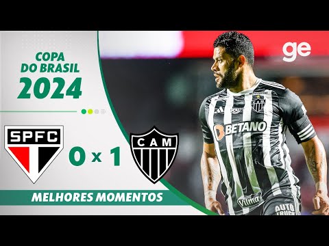 Gols e lances de São Paulo x Atlético Mineiro
