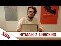 Hitman 2 Press Kit unboxing (Agent 47 edition)