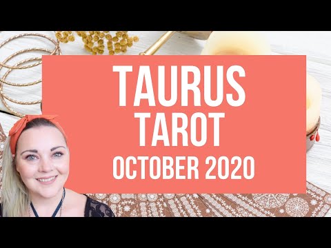 Taurus Tarot October 2020 🔮♉