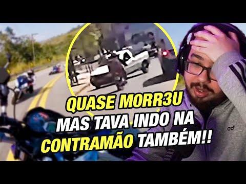 LUDGERO REAGE AO SUSTOS DE MOTO 130 DO XRACING - Cortes do Ludgero