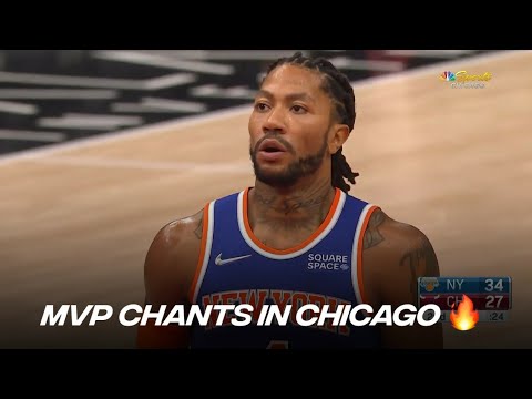 Derrick Rose got “MVP” Chants at the United Center After this AND-ONE