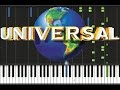 Universal Studios - Theme Song [Piano Cover ...