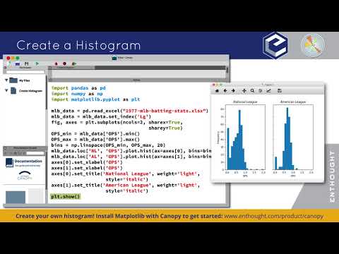 Tiny Tutorial 6 Create Histograms in Python with Matplotlib