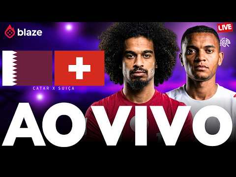 🔴 CATAR X SUÍÇA AO VIVO | LIVE - REACT DE JOGO AO VIVO DA COPA