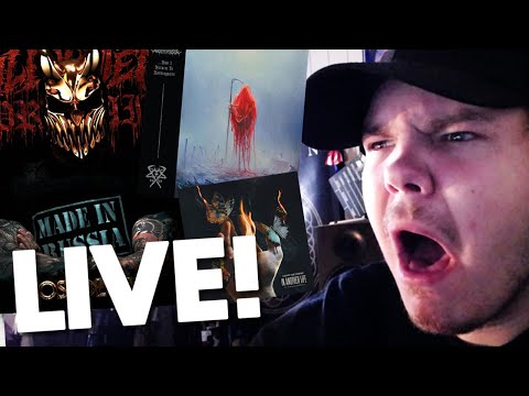 WATCH FOR HEAVY | Reacting to NEW music LIVE! Lorna Shore, Slaughter To Prevail, CTE REACTION | KECK