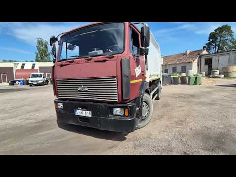 MAZ 533731, garbage trucks