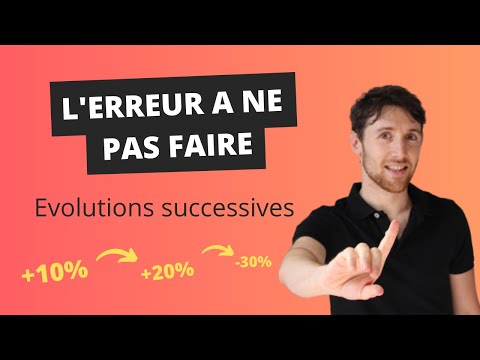 Evolutions successives : comment éviter l'erreur classique