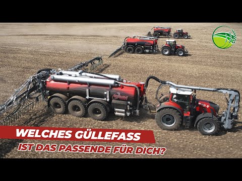 Welches Güllefass passt am besten zu dir? Die Gülletechnik von KUMM Technik